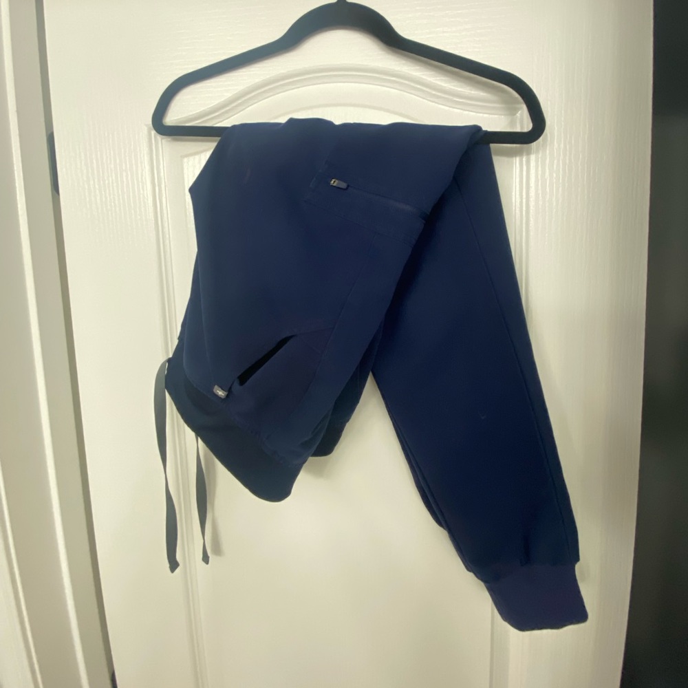 Figs Navy Blue Zamora Scrub Pant